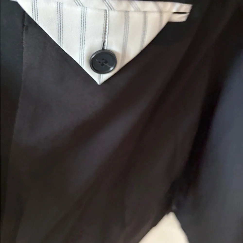 Ann Taylor 16T NWT Classic Black Lined Suit Blazer or Coat Work Basic Neutral - Picture 5 of 7